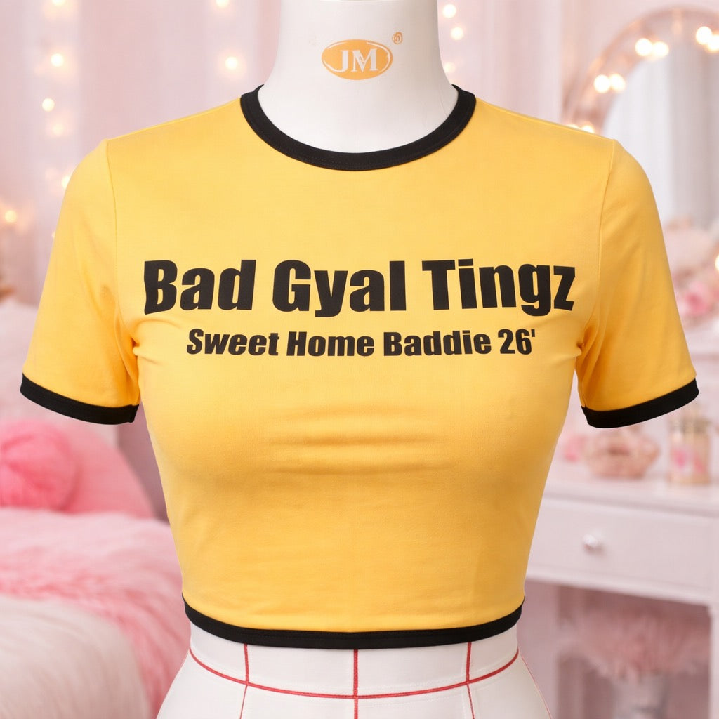 Bad Gyal Tingz Swim Tee⭐️