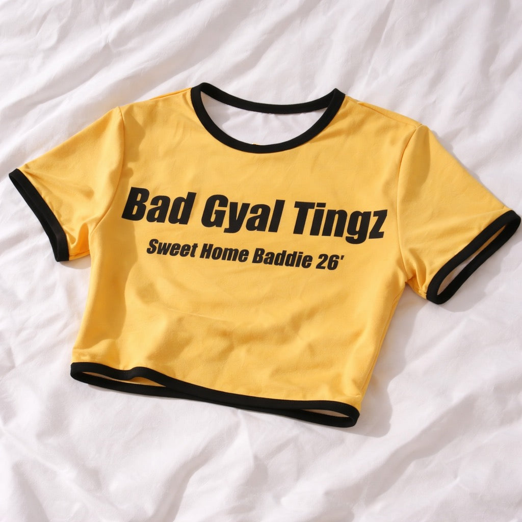 Bad Gyal Tingz Swim Tee⭐️
